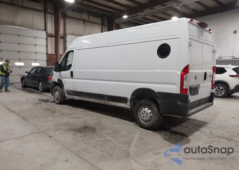 2023 Ram Promaster 2500 High Roof 159 Wb из США, поврежденный, VIN 3C6LRVDG4PE511761